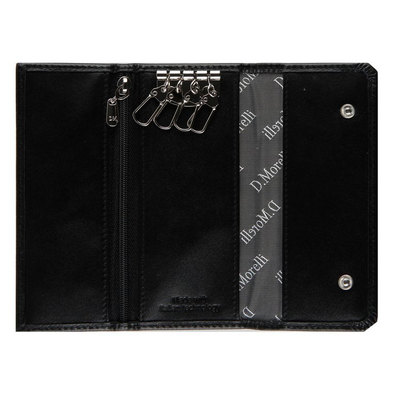 Футляр для ключей  D.Morelli "Кредо" нат. кожа, черный