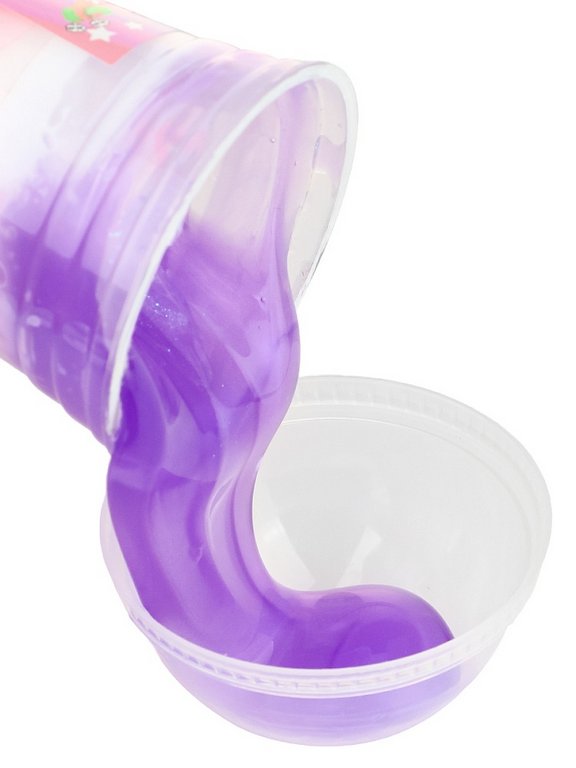 Слайм  с игрушкой 180мл (ассорти)