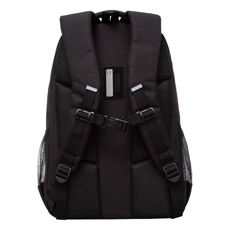 Рюкзак молодежный мужской Grizzly 47*32*17 см., черный