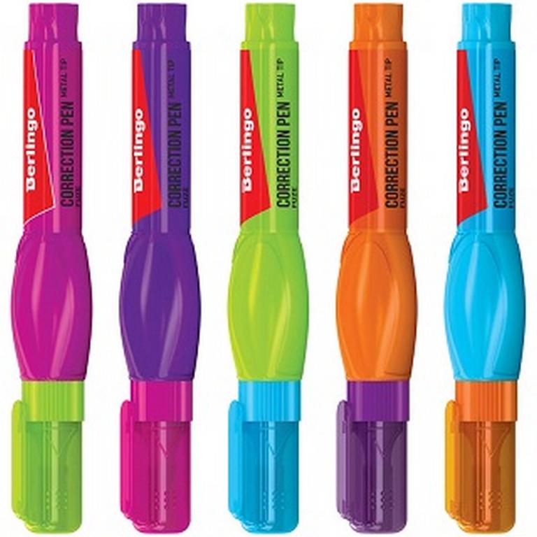 Корректирующая ручка метал. узел  8 мл., Berlingo "Fuze"