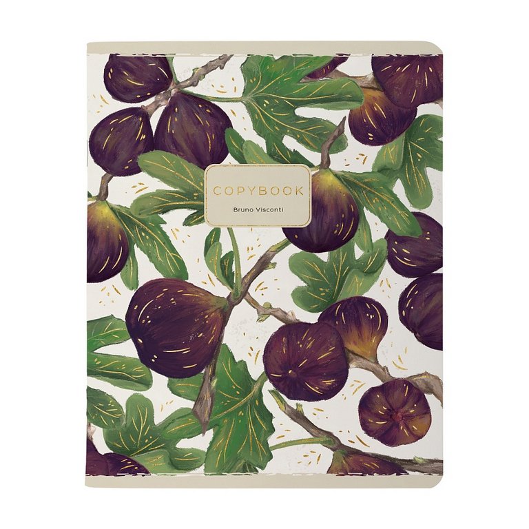 Тетрадь 48 лист кл. А5 на скрепке "FLORA. FRUITS" ассорти