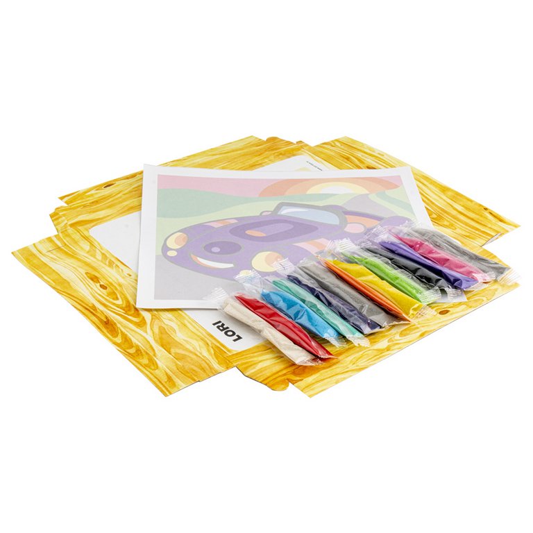 Фреска. Картина из песка 4+ "Машинка" Lori