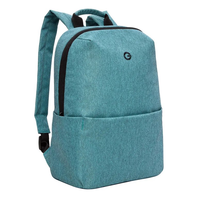 Рюкзак молодежный женский Grizzly 34*24*12 см бирюзовый