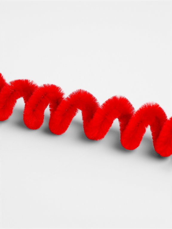 Проволока пушистая цветная 6мм*30см (100шт/уп) цв. ассорти