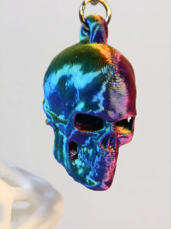 Брелок "3Д Череп" (ассорти)