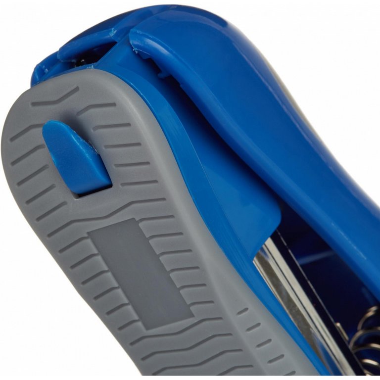 Степлер № 10 до 15л Attache leader синий/серый с антистеплером