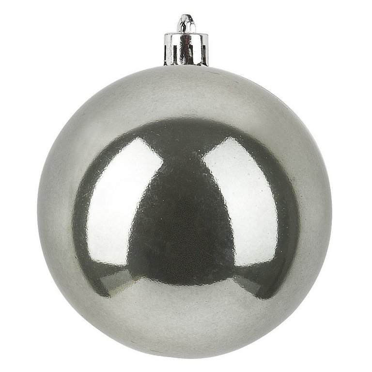Набор шаров  цвет серебро  60 мм 3 шт