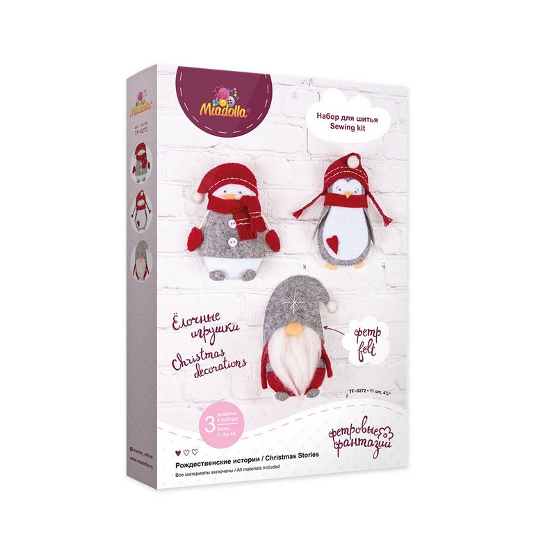 Игрушка своими руками  Рождественские истории  Miadolla