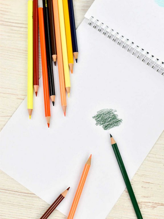 Набор карандашей  12 цв. Феникс+ "Натурель" (цвета природных оттенков)