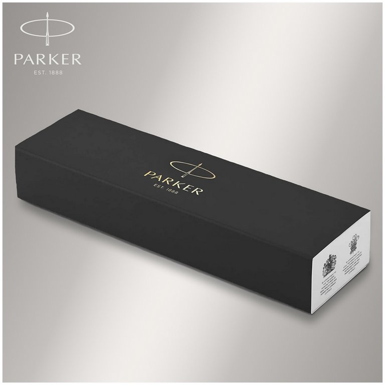 Ручка шариковая Parker Urban Twist Metro Metallic CTсиняя (нерж.сталь)