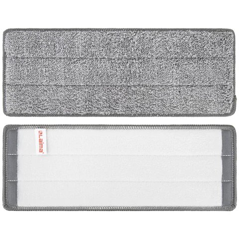 Моп для швабры ЛАЙМА (микрофибра) 33*12,5 см, (4шт/уп)