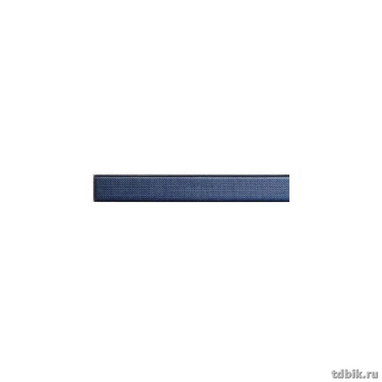 Канал для переплета с покрытием "ткань" 10 мм А4, 10шт/уп., цв. синий