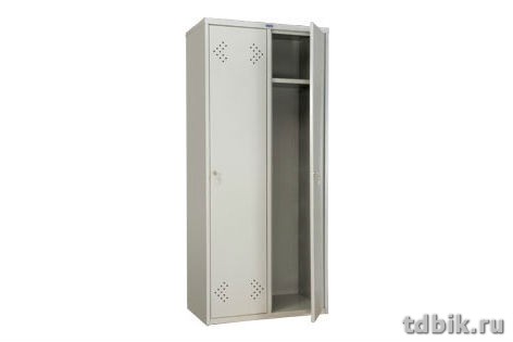 Шкаф для одежды метал. 2 отделения (1830*812*500мм) индив. замок