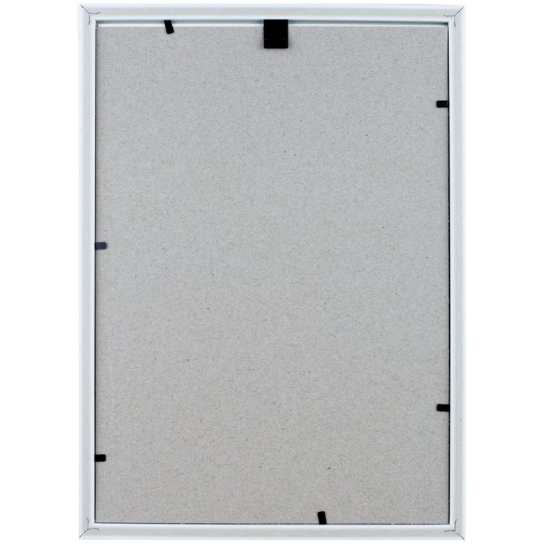 Рамка для фотографий 21*30 см пластик цв. белый (вставка стекло) OfficeSpace (багет 14мм)