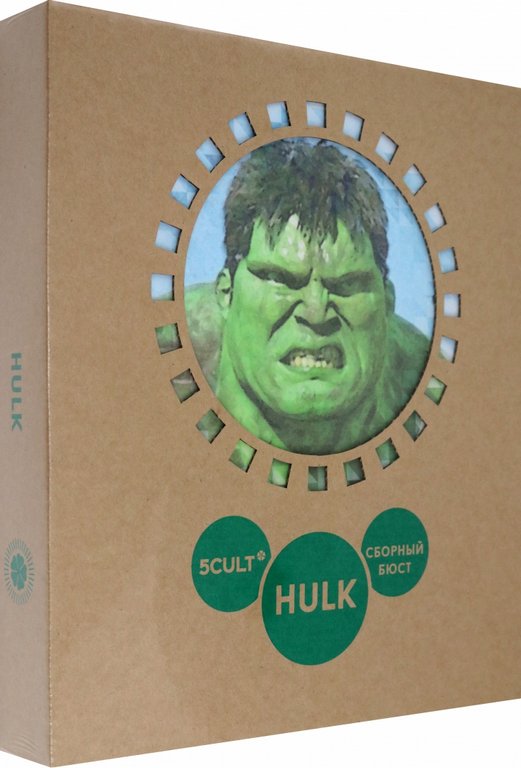 Сборная модель из гофрокартона "Халк" h=18см, 94 дет, 6+, 5cult