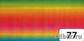 Гофрокартон FOLIA 50*70см, радужный