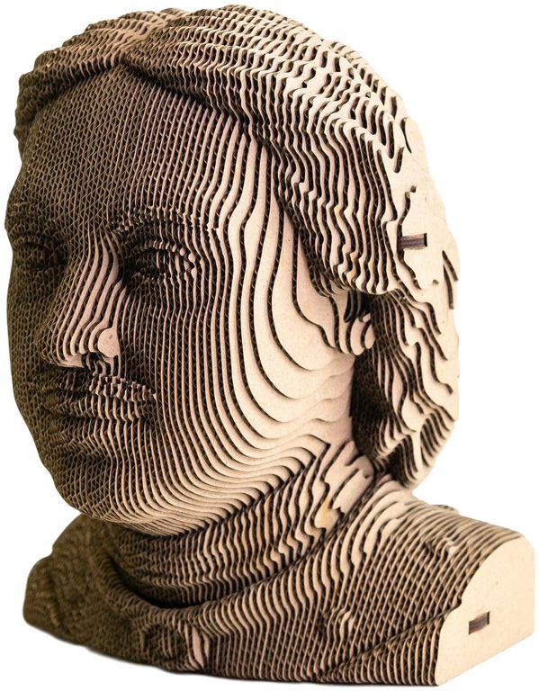 Сборная модель из гофрокартона "Петр" h=18см, 128 дет., 6+, 5cult