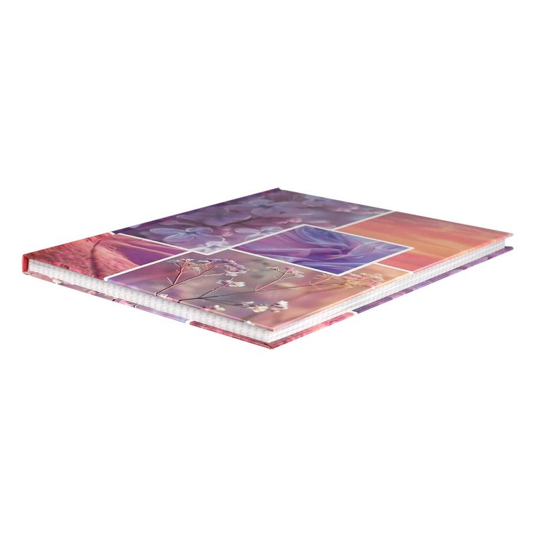 Тетрадь 96 лист А4  "СИРЕНЕВЫЙ МИКС" тв. переплет