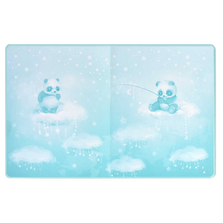 Дневник школьный мягкая обложка, кожзам "ВОЛШЕБНЫЕ ПАНДЫ"