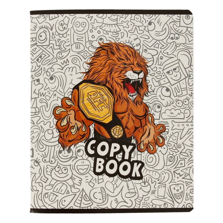 Тетрадь 48 лист кл. А5 на скрепке "НА РИНГЕ"