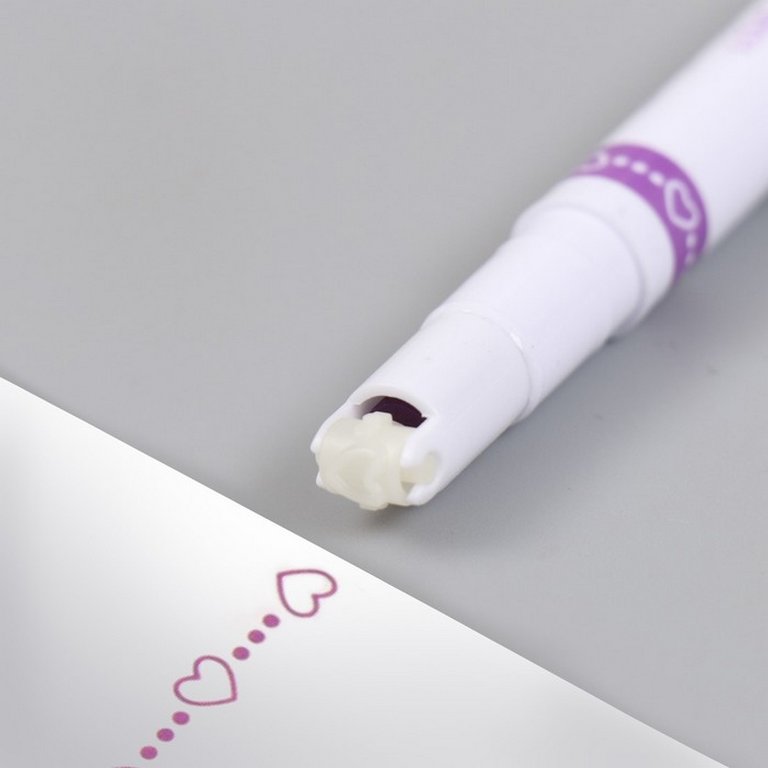 Ручка-печать роликовая "Сердечки" 13 см