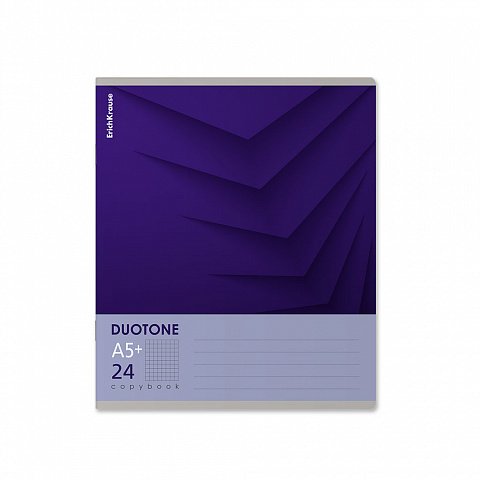 Тетрадь 24 лист кл. А5+ "Duotone Next" ассорти
