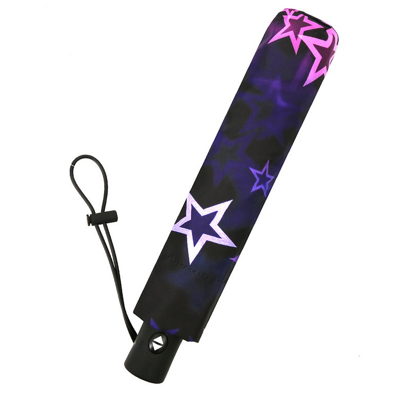 Зонт женский суперавтомат Fabretti, мини , 3 сложения, эпонж