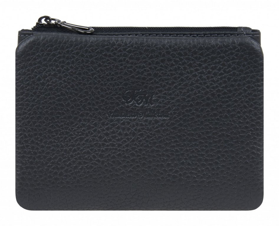 Портмоне Franchesco Mariscotti нат. кожа, черный