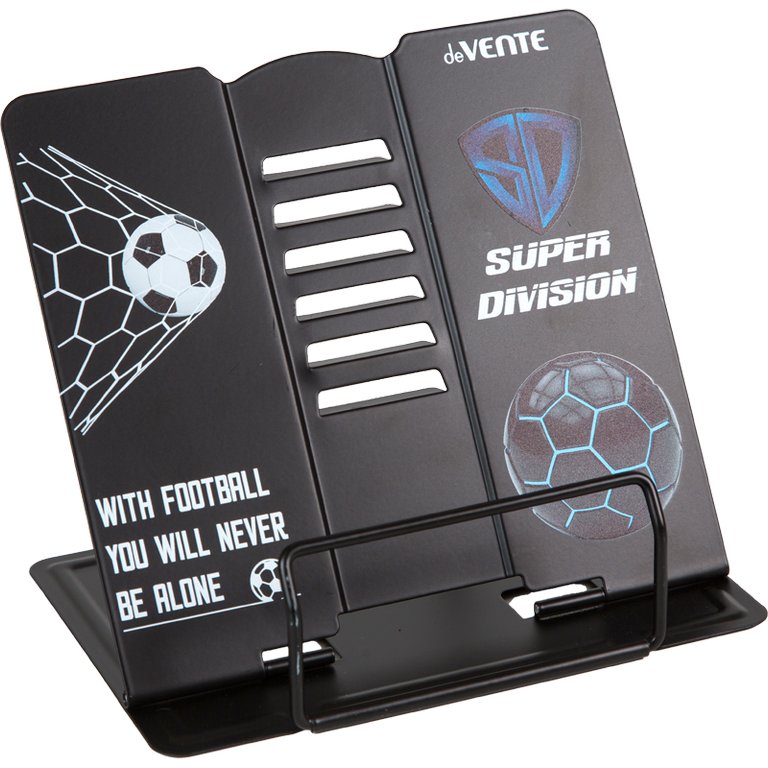 Подставка для книг 200*190 мм deVente "Super Division" металлическая