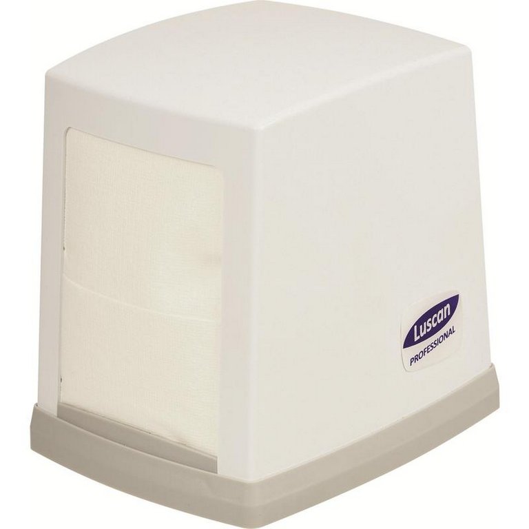 Диспенсер для бумажных салфеток Luscan Professional  пластик серый