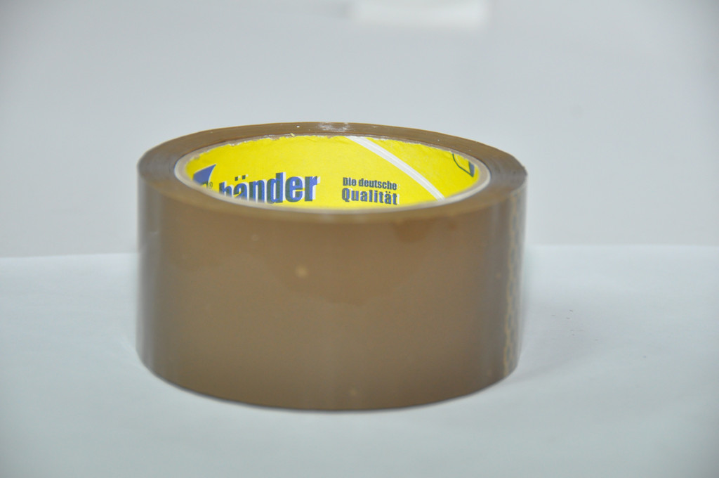 Скотч цветной коричневый 50 мм *57 м, 45 мкм Klebebander