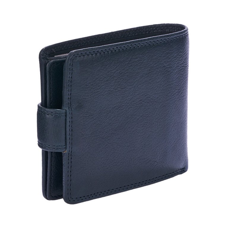 Портмоне Dr.Koffer 12*10см, нат. кожа, синий