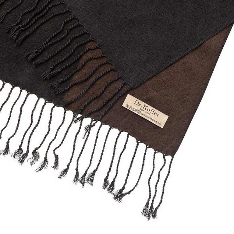 Шарф мужской Dr.Koffer 30*180см,  50% - шелк, 50% - вискоза