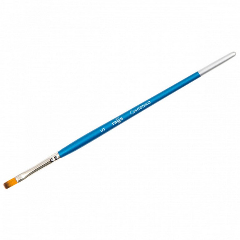 Кисть Синтетика № 5 плоская Гамма