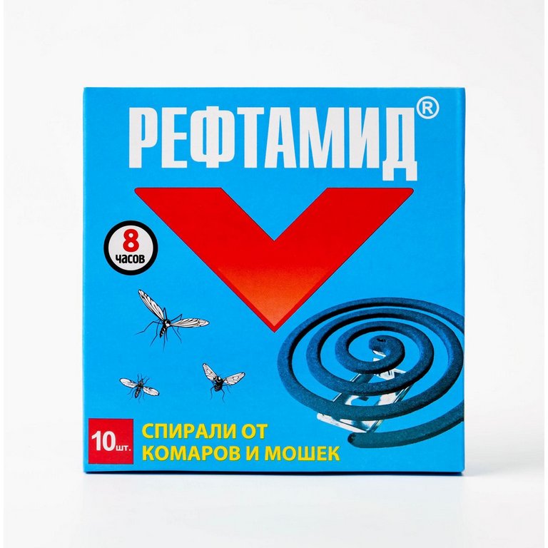 Средство от комаров спираль Рефтамид (10 шт.)