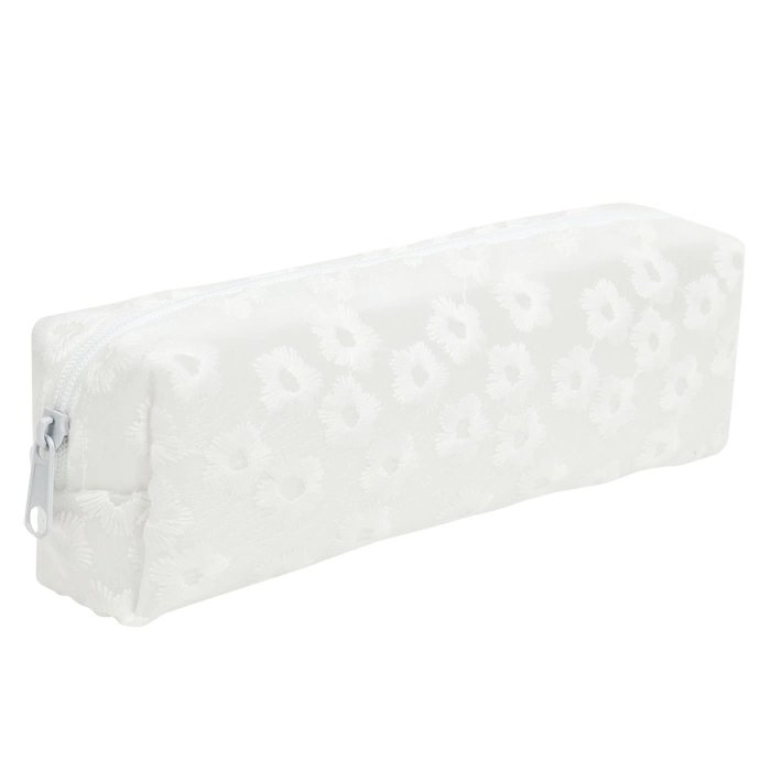 Пенал  для девочки Darvish 22*6,5*5,5см белый