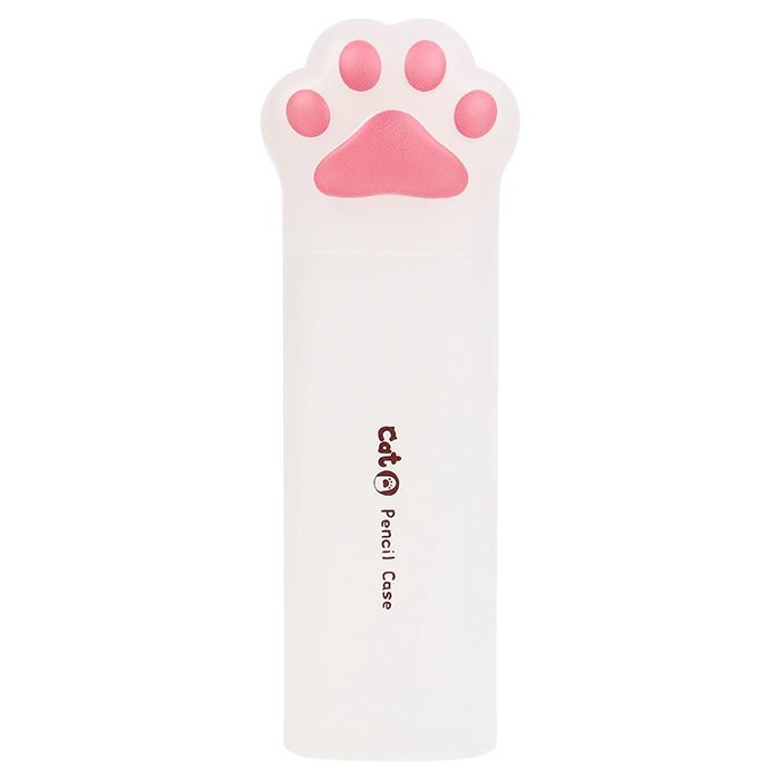 Пенал-тубус для девочки Darvish "Лапка" 18,5*7*3,5см, пластик