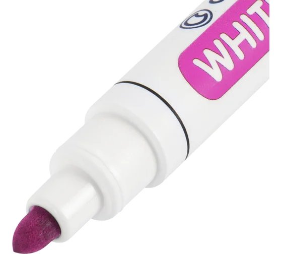 Маркер для доски Centropen 2,5 мм розовый круг.