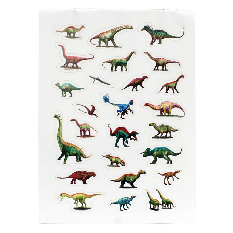 Набор наклеек 100 шт "Динозавры" ПРОФ-пресс
