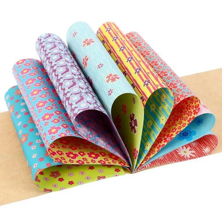 Набор цв. бумаги для декорирования и творчества 29*20см 8 листов "ЦВЕТОЧКИ"