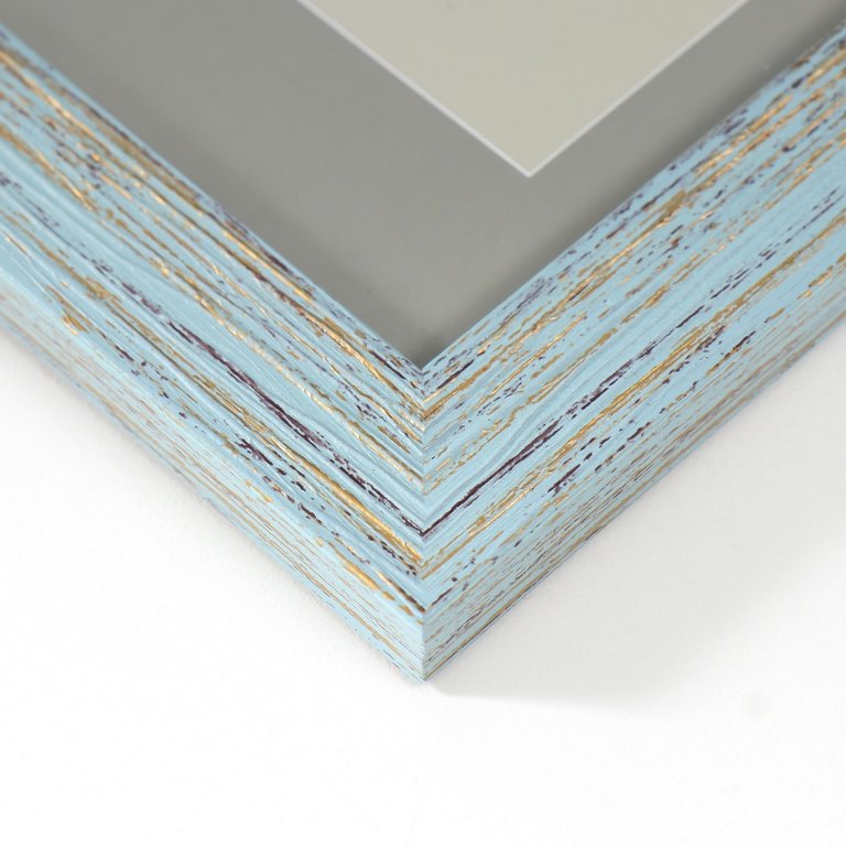 Рамка для фотографий 10*15 см пластик "Celeste" цв. бирюзовый