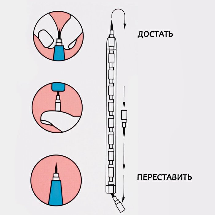 Карандаш сегментный "Зайка" Darvish