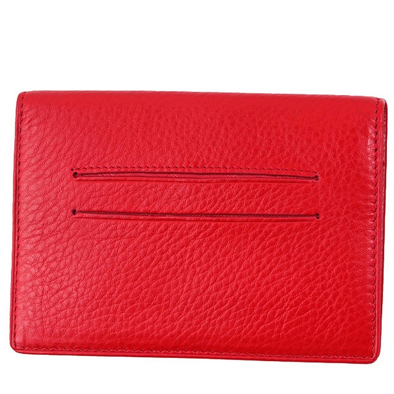 Обложка для автодокументов Dr.Koffer нат. кожа, красный