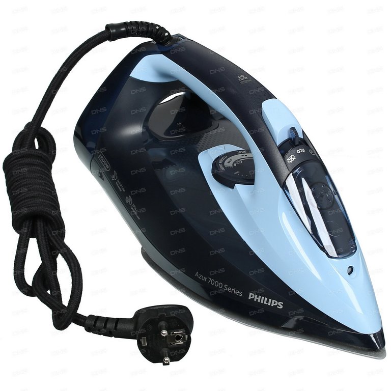 Утюг Philips DST7041/20 синий, 2800 Вт