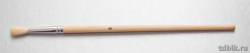 Кисть Коза  № 5 круглая живописная ГРААЛЬ