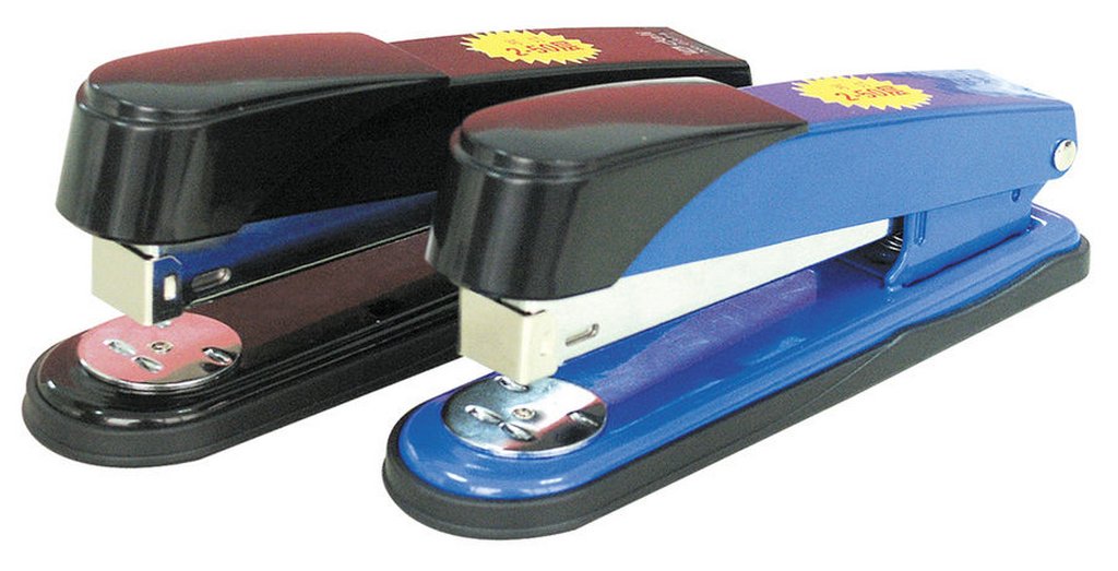 Степлер 24/6 до 50л металлический, Deli ассорти