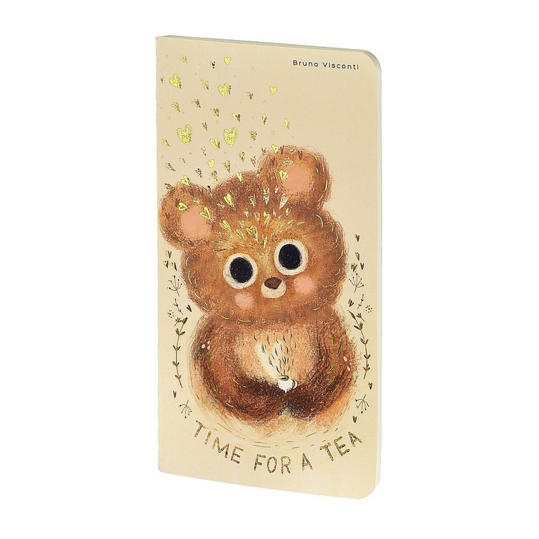 Тетрадь 30 лист кл. А6 на сшивке "LOVE ME.МЕДВЕЖОНОК"