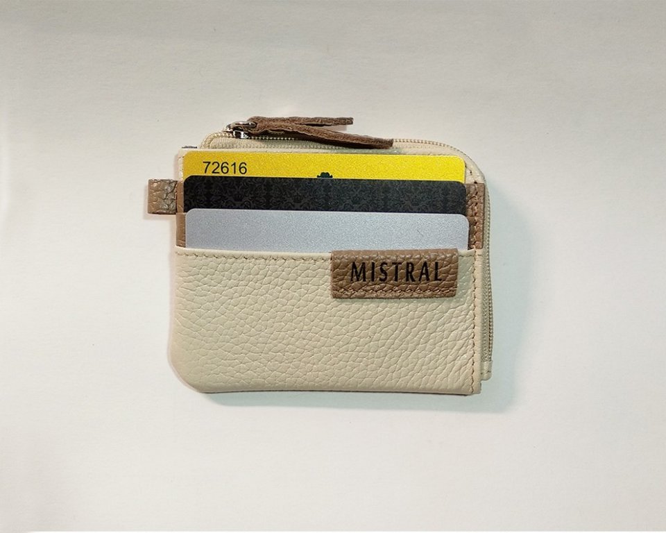 Картхолдер Mistral, бежевый