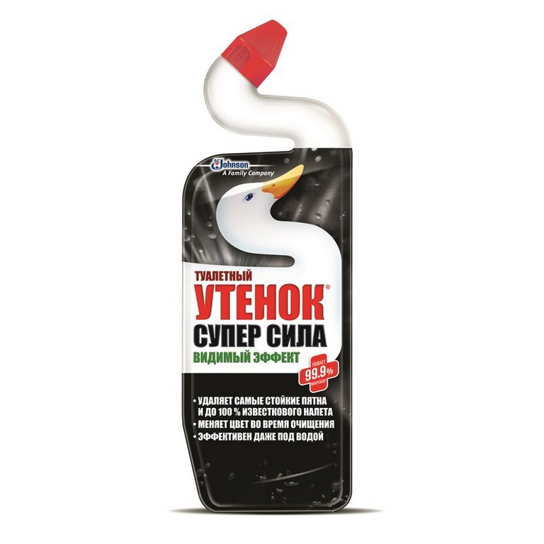 Средство для сантехники Утенок 900 мл. "Супер сила. Видимый эффект"