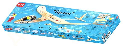 Сборная модель из пенопласта Свободнолетающий планер "Орлик" (10+) ДеТИ